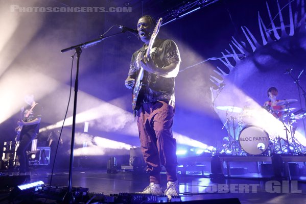 BLOC PARTY - 2022-05-10 - PARIS - Salle Pleyel - Rowland Kelechukwu Okereke - Russell Dean Lissack - Louise Bartle